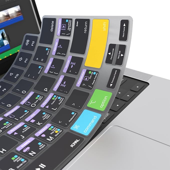 JCPal iMovie Shortcut Guide Keyboard Cover - Image 6