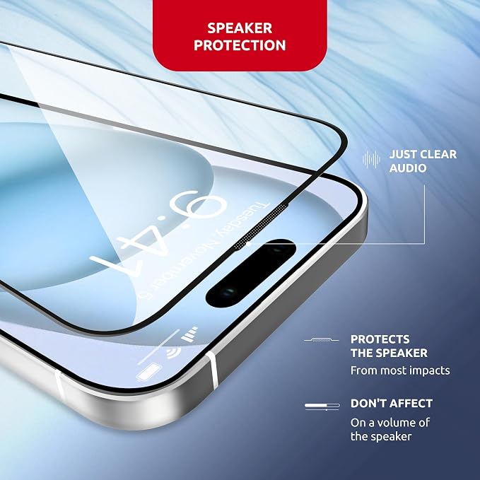 Glass Screen Protector for iPhone 15 Plus – Tempered Glass Screen Protector - Image 5