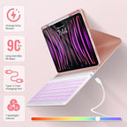 OYEEICE Keyboard Case for iPad Pro 12.9 inch 6th Gen 2022, 5th 2021, 4th 2020 - Image 4