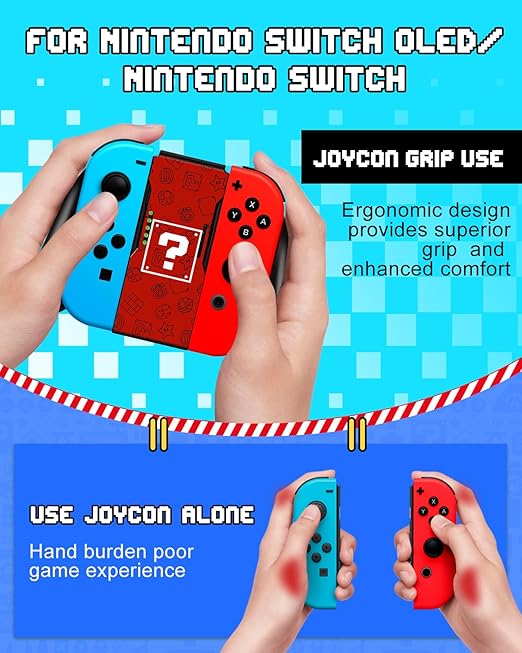 Lotadilo Joy-Con Grip for Nintendo Switch/Switch Oled - Image 2
