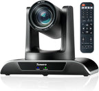 Tenveo 12X Optical Zoom PTZ Conference Camera USB3.0/HDMI 90° Wide View Angle by Tenveo