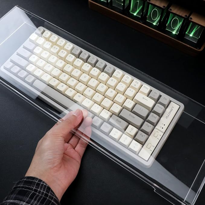 Keyboard Cover Acrylic Keypad Cover: Cabilock Clear Keyboard Dust, Anti Cat - Image 6