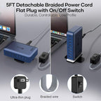 8-Port iPhone Charger Fast Charging 200W - Image 4