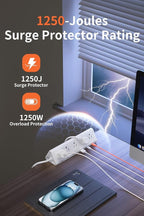10 FT Desk Clamp Power Strip - Image 5