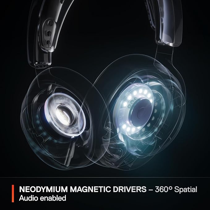 SteelSeries Arctis Nova Pro Wireless Multi-System Gaming Headset - Image 4