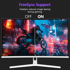 Z Z-EDGE 27 inch Curved Gaming Monitor, FHD 1080P 300Hz 240Hz Computer Monitor - Image 4