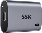 SSK 1TB SSD External Hard Drive, Portable SSD Up to 550MB/s Fast Solid State - Image 8