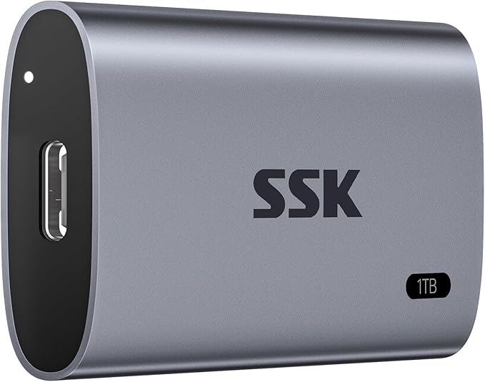 SSK 1TB SSD External Hard Drive, Portable SSD Up to 550MB/s Fast Solid State - Image 8