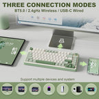 YUNZII B75 PRO Wireless Mechanical Keyboard, 75% Layout - Image 3