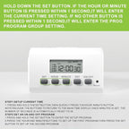 BN-LINK Digital Timer Outlet Indoor, 24 Hour Light Timer Easy Programmable - Image 8
