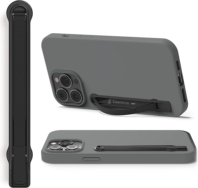 SleekGrip Premium: Swappable Phone Stand & Phone Grip by SleekStrip