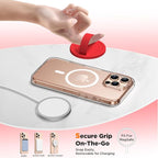 Magnetic Phone Ring Grip Holder, Silicone Finger Loop Grip, Compatible - Image 4