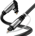 BlueRigger Optical Audio Toslink Cable - 3FT - Fiber Optic Compatible by BlueRigger