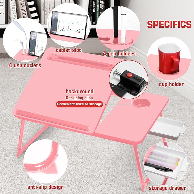 CloudTrip Plus XL Adjustable 17in Laptop Desk - Image 4