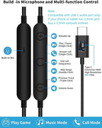 USB C Headphone for Samsung S26 S25 FE S24 A16 A17 Wired Earbuds Magnetic - Image 3