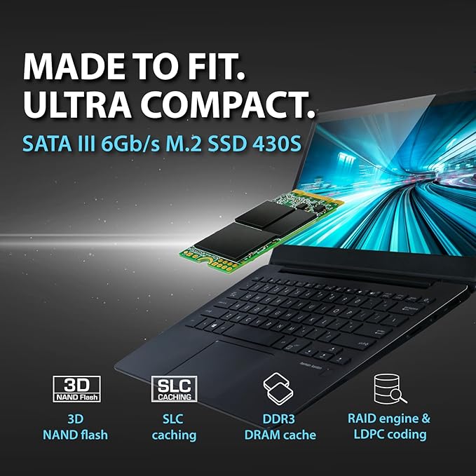 Transcend 256GB M.2 2242 SATA III SSD - Image 3