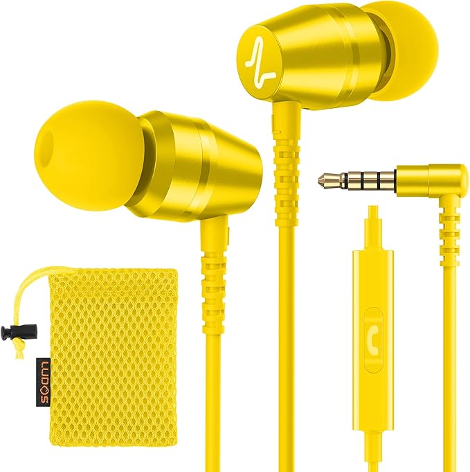 LUDOS OMNITONE Wired Earbuds in-Ear Headphones, 5 Years Warranty, Earphones by Ludos