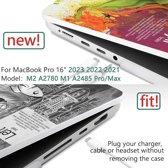 DONGKE for M4 MacBook Pro 16 Inch Case 2024 2023 2021 A3403 A3186 M3 A2991 M2 - Image 2
