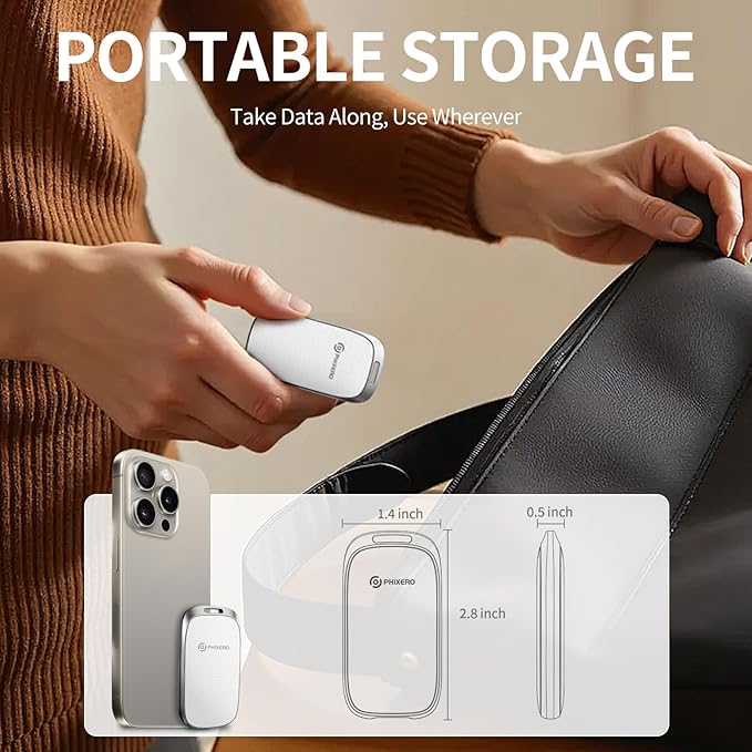 PHIXERO P20 External Portable SSD 512GB, External Solid State Drives - Image 3