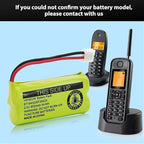 BT18433/BT28433 2.4V 800mAh Ni-MH Cordless Phone Battery, Also Compatible - Image 6