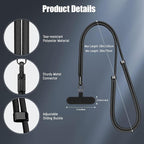 Phone Lanyard 2 Pack, 2x Adjustable Crossbody Phone Strap, 2x Tether Tab - Image 5