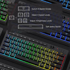 Redragon K522 60% Wired RGB Membrane Gaming Keyboard, Compact 61 Keys Linear - Image 8
