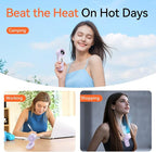 3-in-1 Portable Handheld Turbo Fan-100 Speeds, 11000 RPM, 10Hrs Cooling - Image 8