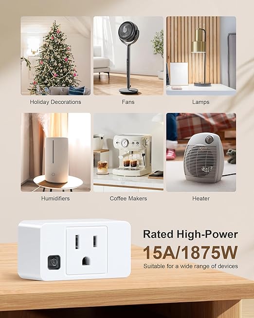 Remote Control Outlet, 200FT Long Range Wireless Light Switch, Mini Electrical - Image 7