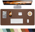 PULeather Non-Slip Desk Mat, Large Mouse Pad & Laptop Desk Pad by cebowa