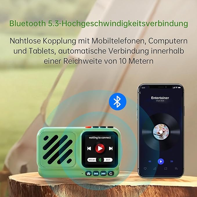 Choyong Voyager Bluetooth Speaker Wireless Internet Radio Global Version - Image 4
