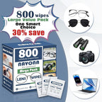 800 Count Lens Wipes for Eyeglasses – Pre-Moistened, Individually Wrapped - Image 2