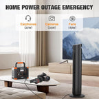 Portable Power Station 300W, GRECELL 230.88Wh Solar Generator - Image 5