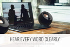 Creative Pebble V3 Minimalistic 2.0 USB-C Desktop Speakers - Image 4