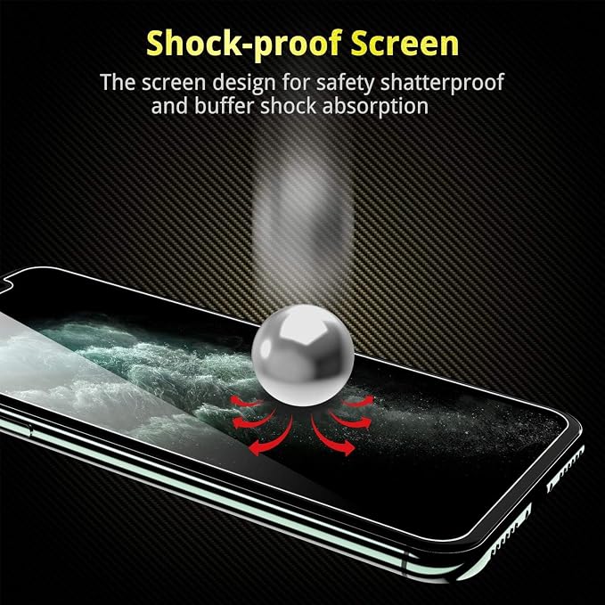 UNBREAKcable iPhone 11 Pro Screen Protector, 2.5D Double Defense Series Premium - Image 4