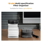 K&F Concept 10 in 1 Lens Filter Case, Hard Shell Camera Filter Pouch Up to 82mm - Image 6