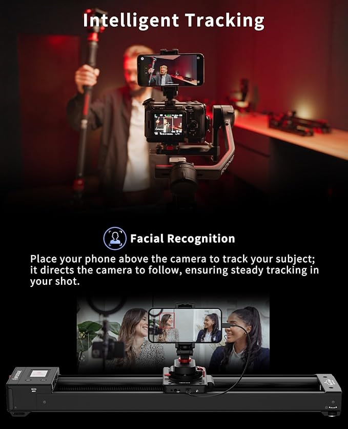 IFOOTAGE Shark Slider Nano II-660 Motorized Camera Shark Slider, Mobile APP/IPS - Image 3