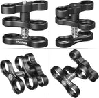 MINIFOCUS 2PCS 1'' Aluminum Ball Clamp Mount - Image 3