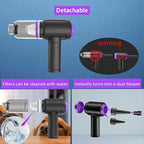 14500 Pa Computer Vacuum Cleaner Mini & 110000RPM Compressed Air Duster - Image 7