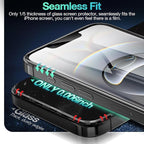 3 Pack Flexible Film for iPhone 16e Screen Protector, Invisible Thin, Never - Image 3