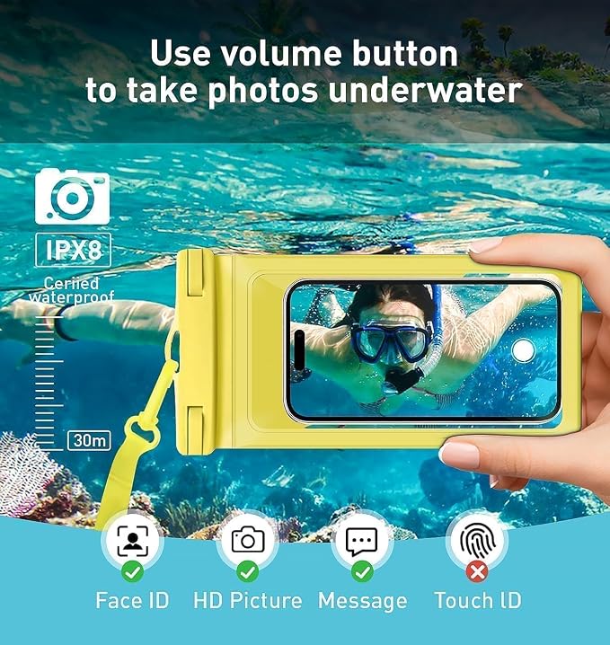 Universal Waterproof Phone Case, - Image 4