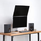 AVLT Dual 17"-32" Stacked Monitor Arm Desk Mount - Image 6