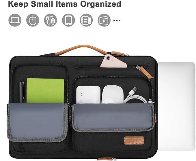 MOSISO 360 Protective Laptop Case 15 inch, 15 inch Laptop Sleeve Compatible - Image 2