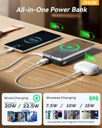 for Magsafe Portable Charger, 12000mAh Wireless Magnetic Power Bank - Image 5