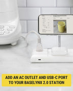 Scosche BL2PEACWT-AP BaseLynx™ 2.0 End Cap Modular System, 67W USB-C Charger - Image 4