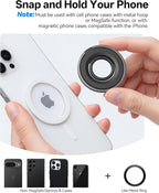 Magnetic Phone Grip for MagSafe Ring Holder, Magnet Phone Grip Stand Finger - Image 7
