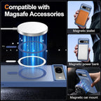 Magnetic for Google Pixel 8a Case, Shockproof Slim Translucent Matte Anti-Slip - Image 2