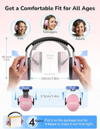 Dr.meter Noise Reduction Ear Muffs, Ear Protection Noise Cancelling Headphones - Image 9