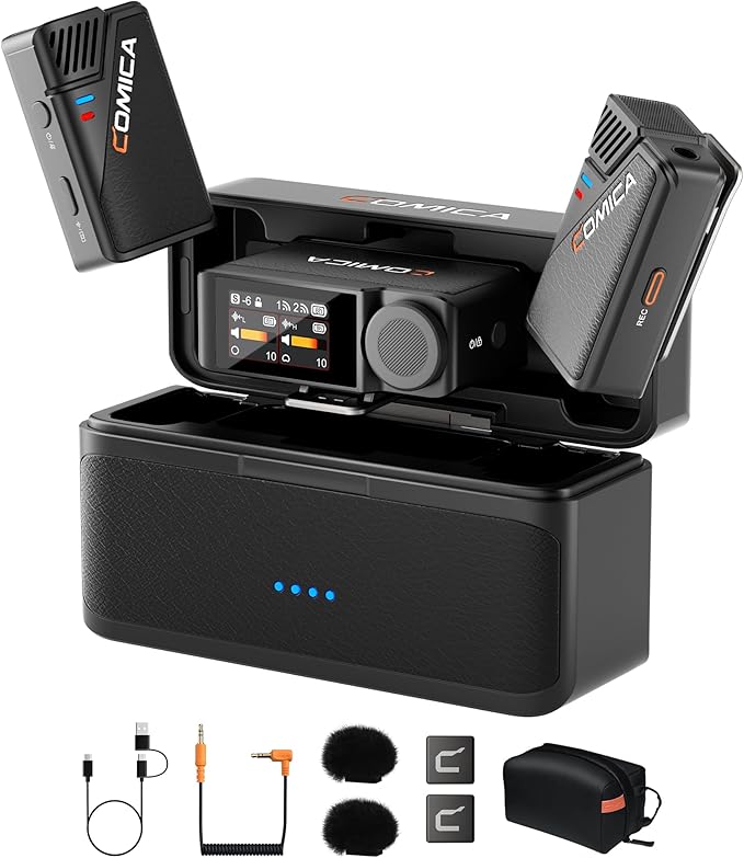 COMICA BooMax Wireless Lavalier Microphone by COMICA
