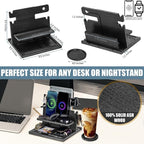 Black Wood Phone Docking Station - Image 5