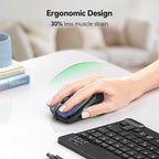 TECKNET Wireless Mouse for Laptop, Silent Mouse Quiet Click, Computer Mice - Image 3